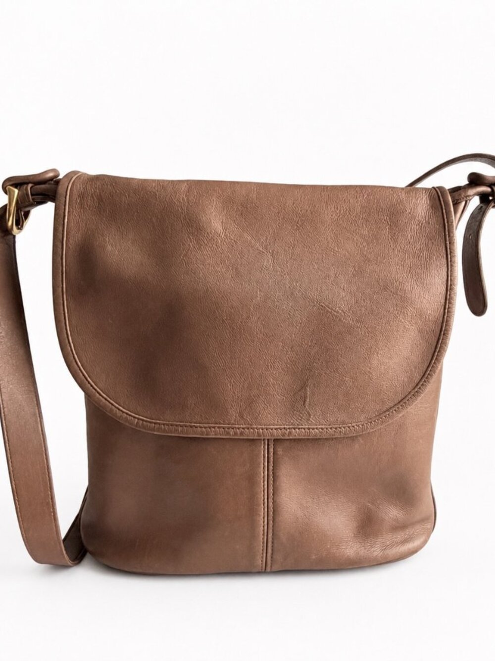Vintage Coach 4115 Whitney Bag USA Taupe Crossbody Bag Purse 1996